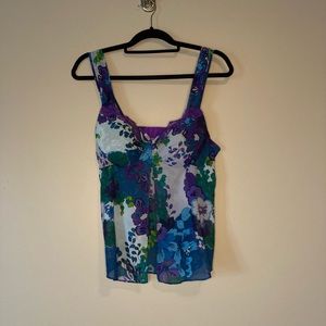 Cinema Etoile Seductive Wear Sexy Bra Top Floral L Festival. 
Bright vivid color